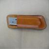 Azula Gun Holsters Ed Brown 1911 45 Leather Clip On OWB Belt Magazine Mag Pouch CCW TAN USA view 2