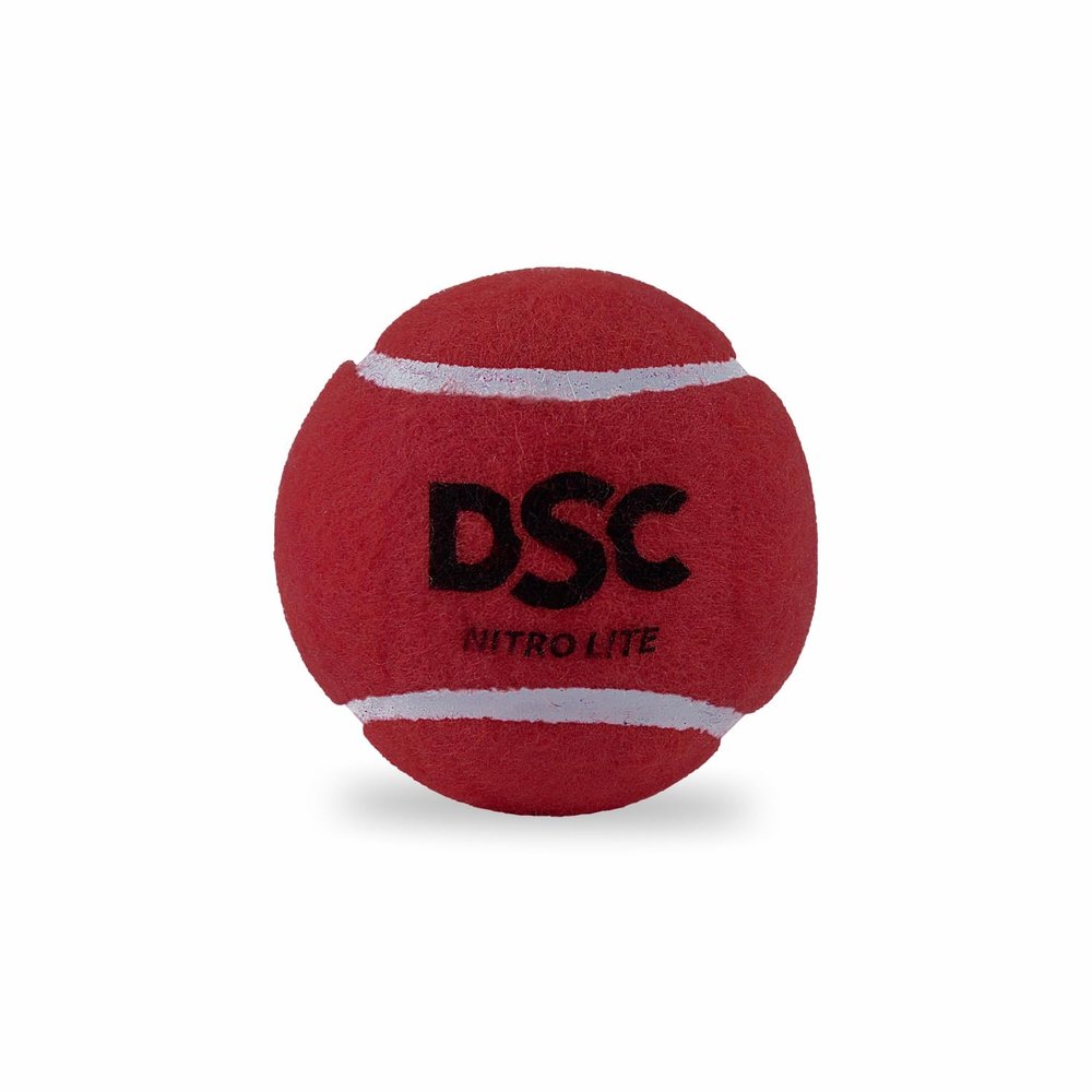 DSC DTBN1002 Tennis Cricket Ball (Red)