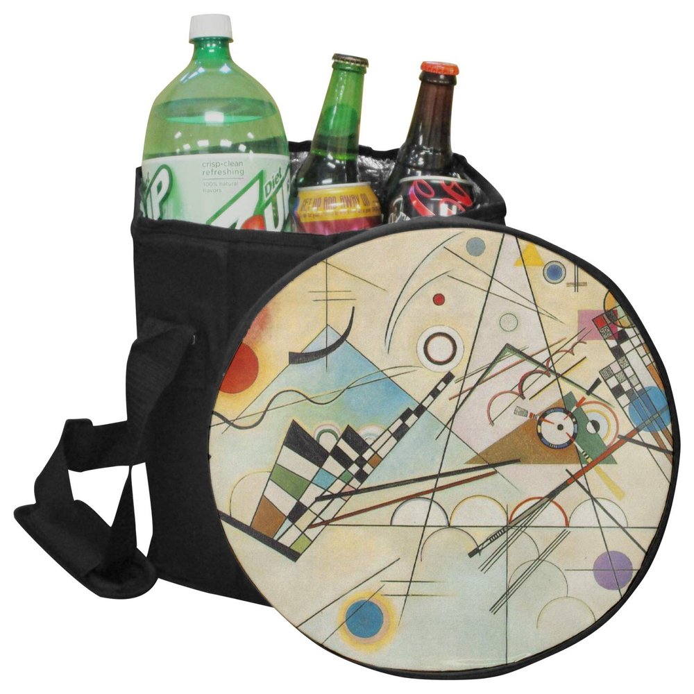YouCustomizeIt Kandinsky Composition 8 Collapsible Cooler & Seat