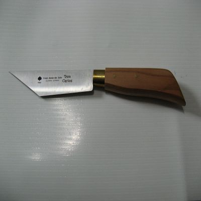 Friedr Herder PIKAS-Don Carlos Carbon Steel 5" Saddlers Leather Working Knife 4344-13,00
