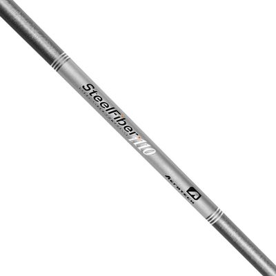 AeroTech SteelFiber i110 Iron Shafts - .370 Parallel Tip - Tour Shop Fresno (3 - Iron - 41", Stiff - 110gr)