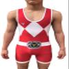 TRI-TITANS Power Reversible red and Blue Wrestling Singlet - Freestyle Greco Roman Folkstyle - Red and Blue Mens & Youths (Youth L: 60lbs-75lbs) view 2
