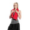 BY LORA Super Absorbent Terry Cotton Gym & Yoga Towel  Soft, Quick-Dry Towel for Workout, Exercise, and Fitness - Red, Set of 4 view 4