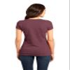 District Women's Fitted Very Important Tee XS Heathered Cardinal view 2