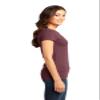 District Women's Fitted Very Important Tee XS Heathered Cardinal view 3