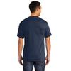 Port & Company Tall Core Blend Pocket Tee Navy view 2