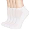FORMEU Women's Ankle Athletic Socks Cushioned Low Cut Tab Running Socks 4 Pack view 1