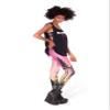 Sister Amy Women's Digital Galaxy Printted Ankle Elastic Tights Legging Pink Sky Tree US XL view 3