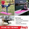 AIREX Fitline 140 Premium Exercise Mat - Home Workout Mat for Rehabilitation, Strength Training, Water Aerobics, Exercise, Fitness, Home Workouts 56" x 23", Pink, Without Hanging Grommets view 3
