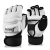 Xinluying Punch Bag Boxing Martial Arts MMA Sparring Grappling Muay Thai Taekwondo Training PU Leather Wrist Wraps Gloves view 1
