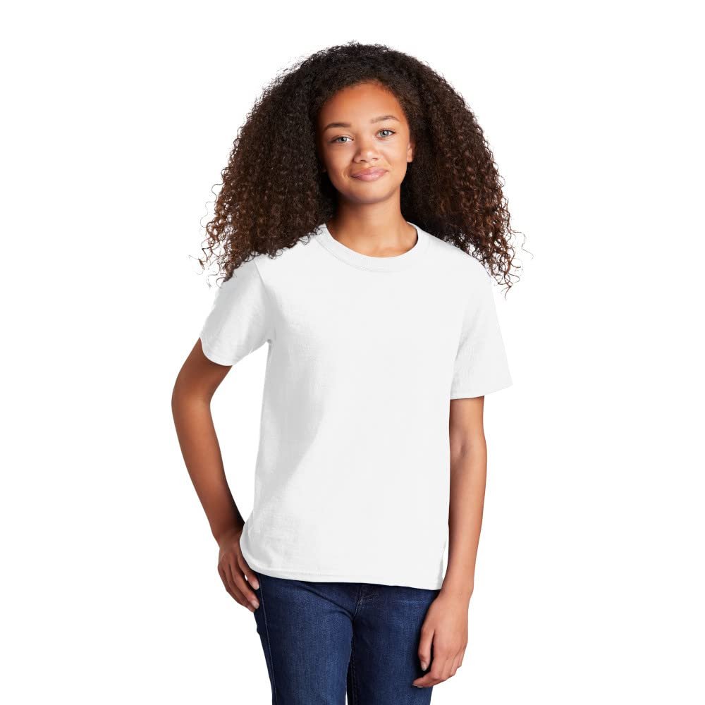 Port & Company - Youth Core Cotton Tee XL White