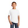 Port & Company - Youth Core Cotton Tee XL White view 3