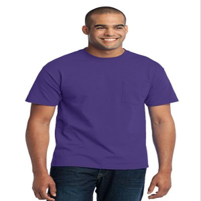 Port & Company - Core Blend Pocket Tee S Red