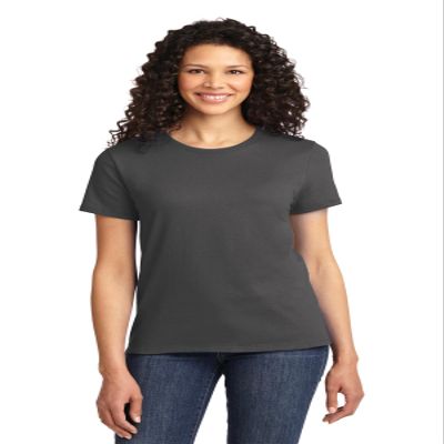 Port & Company - Ladies Essential Tee 4XL Charcoal