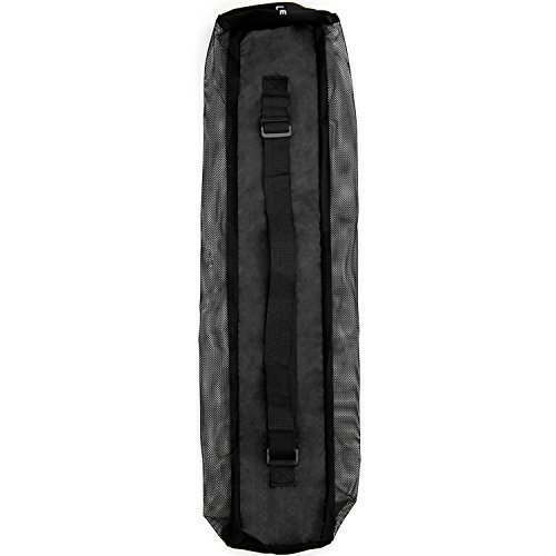 La-VIE 3B-3173 Yoga Bag, Mesh Type, 0.24 inch (4 mm), 0.2 inch (6 mm), 0.3 inch (8 mm), Lightweight, Yoga Mat Case with Shoulder Strap