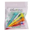 Martini Golf Tees DMT007 Durable Plastic Step-UP Tees (5 Pack), Assorted Colors, 3.25" view 1