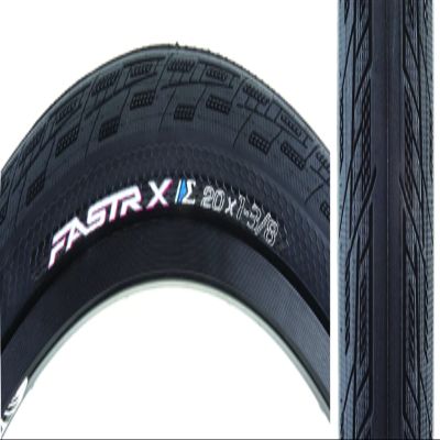 Tioga FASTR X S-Spec Tire: 20x1-1/8 Folding Bead, Black