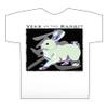 Asian Oriental Chinese Zodiac T-Shirt - Year of The Rabbit: Birth Years 1927, 39, 51, 63, 75, 87, 99, 2011 (XL) White view 4