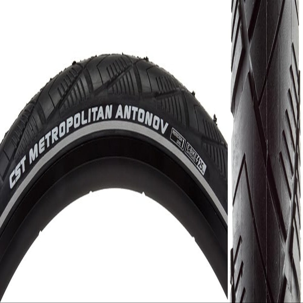 CST Premium Tires Metropolitan Antonov 700 x 40 Black/Black Wire Single Compound/Anti-Puncture Layer/Ref