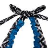 YiZYiF Big Girl's Youth Tie-Dye Swimwear Tankini Halter 2 Pieces Bathing Suit (10, Blue) view 3