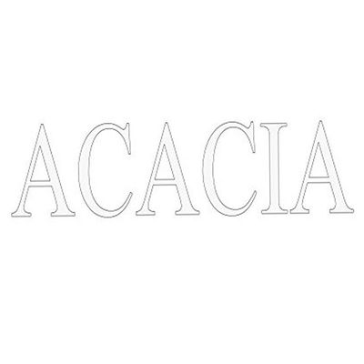 Acacia Greek Letter Window Sticker Decal
