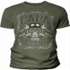 Papa The Man The Myth The Legend - Papa Shirt for Men - Military-4X view 1