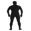 DreamHigh Men's Women's Polyester Spandex Full Body Costume Zentai Suit-Open Face (Black, S) view 2