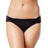 Bar III Tab-Side Cheeky Bikini Bottoms Large Black view 1