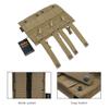 EXCELLENT ELITE SPANKER AK Magazine Pouch Triple Open Top Molle Mag Pouch for AK47 AK74 AR-15 Pmags Magazine(Triple-Coyote Brown) view 4