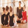 DANSHOW Girls Team Basic Long Sleeve Leotard with Skirt Kid Dance Ballet Tutu Dress(KD3028-M-04) view 4