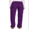 Cherokee Women Scrub Pant with Straight Leg Pull-on Pant Medical Bottom with 4 Pocket & 2-Way Stretch Fabric - WW110, XL Petite, Eggplant view 2
