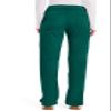 Cherokee Women Scrub Pant with Straight Leg Pull-on Pant Medical Bottom with 4 Pocket & 2-Way Stretch Fabric - WW110, XL, Hunter Green view 2