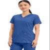 Cherokee Women's V-Neck Top, Galaxy Blue, Small view 4