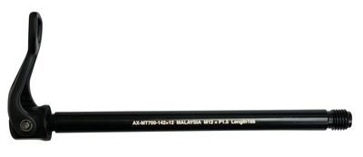 Shimano Spares AX-MT700 Axle for E-Thru Rear 142 mm hubs, 12 mm Diameter