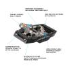 SHIMANO Saint PD-M828 Downhill Freeride Flat Pedal view 2