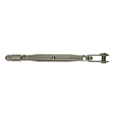 Nautos Long Reach Toggle & S/S TURNBUCKLE (INCH) by Sta Lok (3/16-3/8 Thread)