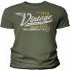 50th Birthday Gift Shirt for Men - Vintage 1976 Aged to Perfection - Racing - Military-4X view 1