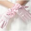 Girls Dress Gloves Girls Gloves Lace Womens Glove First Communion Gloves Girls Satin Gloves Girl Gloves Girl Lace Gloves Toddler Child The First Time view 3