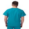 Sivvan Unisex Scrubs - V-Neck Scrub Top - S8304 - Teal Blue - XXS view 2