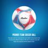 Baden Premier Team Soccer Ball | High-Performance, Durable Construction for Training and Matches | White/Gray, Size 5 view 2