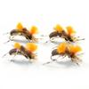 The Fly Fishing Place Brown Becho Foam Body High Visibility Grasshopper Dry Fly 4 Flies Size 12 view 1