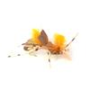 The Fly Fishing Place Brown Becho Foam Body High Visibility Grasshopper Dry Fly 4 Flies Size 12 view 2