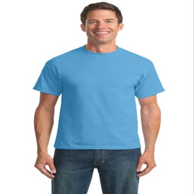 Port & Company - Core Blend Tee S Aquatic Blue