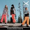 Arctix Kids Snow Pants with Reinforced Knees and Seat, Burnt Orange, X-Small view 2