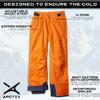 Arctix Kids Snow Pants with Reinforced Knees and Seat, Burnt Orange, X-Small view 4