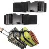 Luggage Straps for Suitcases TSA Approved, Travel Accessories to Connect Two Suitcase, Add Bag Luggage Straps for Carry On Your 3 Luggages Adjustable Buckle Belt, 2Pack Black view 1