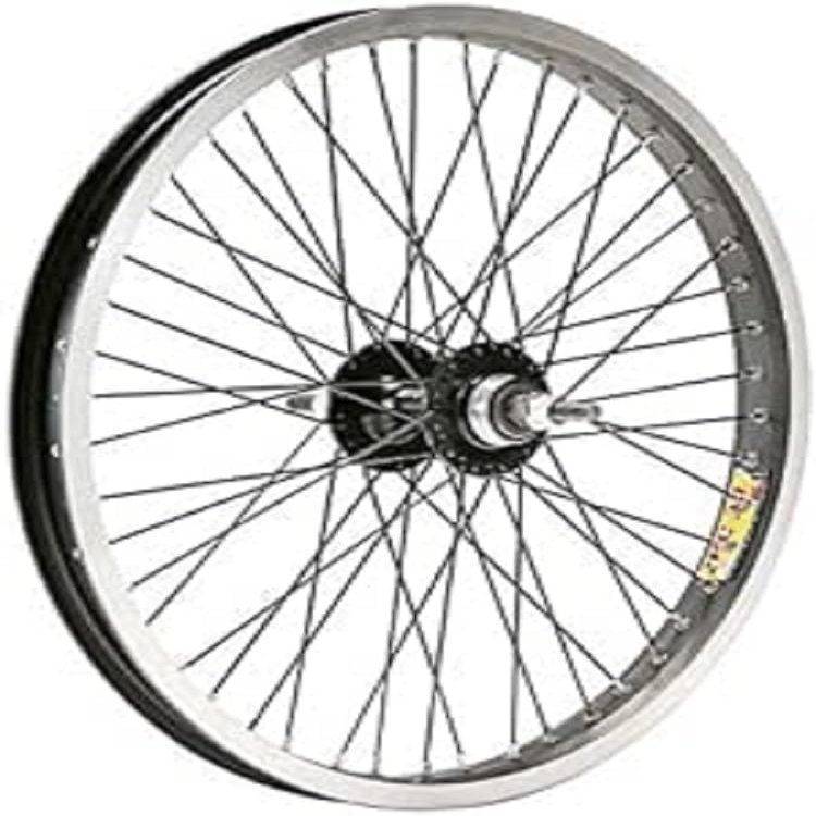 Gurpil 64238 BMX Rear Wheel, 20 x 2.125, Aluminium Spool, 9.5-48 axis.