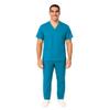 M&M SCRUBS Men Scrub Set Medical Scrub Top and Pants 4XL Teal view 2
