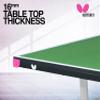 Butterfly Compact 16 Ping Pong Table | 3 Year Warranty Table Tennis Table | Ships Fully Assembled | Space Saver Ping Pong Table for Your Game Room | Ping Pong Net Set Included, Green, Full Size Table view 2