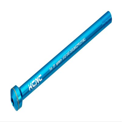 KCNC KQR08 524697 Bicycle Lightweight Hub Parts, Hex Type, Through Axle, Skewer, 0.5 x 5.6 inches (12 x 142 mm), SYNTACE X-12 Yaw (Rear), Blue